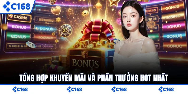 Tổng hợp khuyến mãi và phần thưởng hot nhất